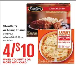 Mariano's Stouffer's or Lean Cuisine Entrée offer