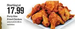 Mariano's Party Size Fried Chicken offer