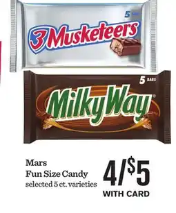 Mariano's Mars Fun Size Candy offer