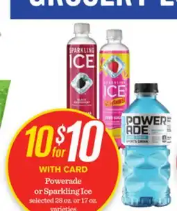 Mariano's Powerade or Sparkling Ice offer