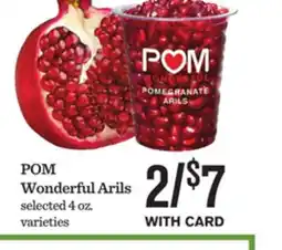 Mariano's POM Wonderful Arils offer