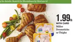 Mariano's Miller Drumsticks or Thighs offer