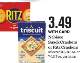 Mariano's Nabisco Snack Crackers or Ritz Crackers offer