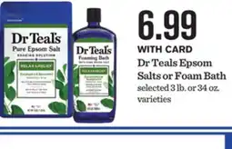 Mariano's Dr Teals Epsom Salts or Foam Bath offer