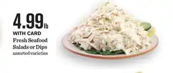 Mariano's Fresh Seafood Salads or Dips offer
