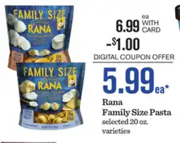 Mariano's Rana Family Size Pasta offer