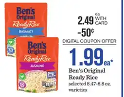 Mariano's Ben's Original Ready Rice offer