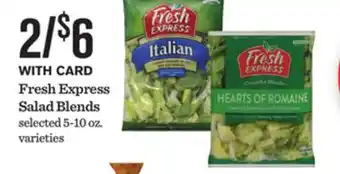 Mariano's Fresh Express Salad Blends offer