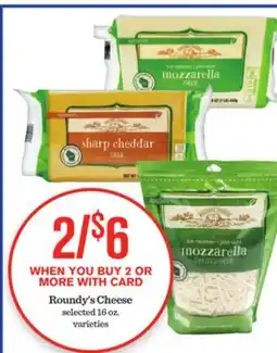 Mariano's Roundy's Cheese offer