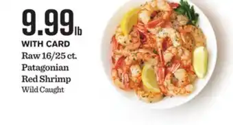 Mariano's Raw 16/25 ct. Patagonian Red Shrimp offer