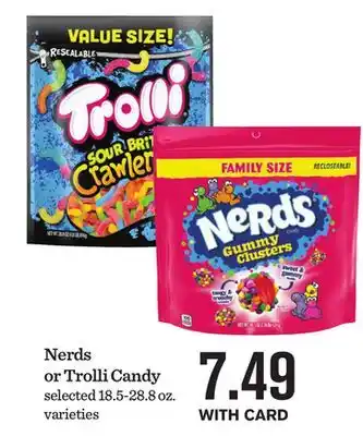 Mariano's Nerds or Trolli Candy offer