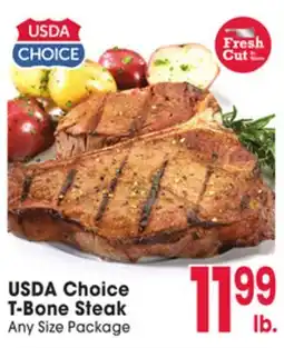 Jewel-Osco USDA Choice T-Bone Steak offer