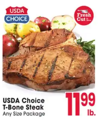 Jewel-Osco USDA Choice T-Bone Steak offer