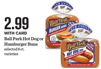 Mariano's Ball Park Hot Dog or Hamburger Buns offer