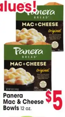 Jewel-Osco Panera Mac & Cheese Bowls offer