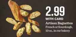Mariano's Artisan Baguettes offer