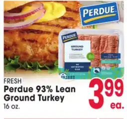 Jewel-Osco FRESH Perdue 93% Lean Ground Turkey offer