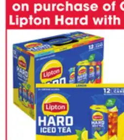 Jewel-Osco Lipton Lipton Hard Iced Tea offer