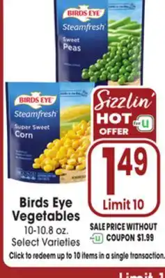 Jewel-Osco Birds Eye Vegetables offer