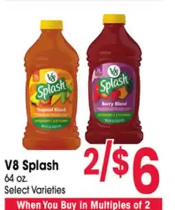 Jewel-Osco V8 Splash offer