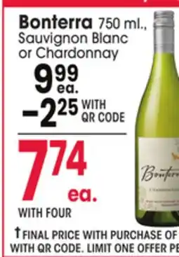 Jewel-Osco Bonterra offer