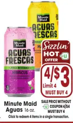 Jewel-Osco Minute Maid Aguas offer