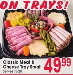 Jewel-Osco Classic Meat & Cheese Tray offer