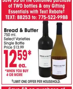 Jewel-Osco Bread & Butter offer