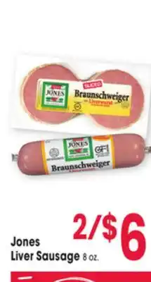 Jewel-Osco Jones Liver Sausage offer