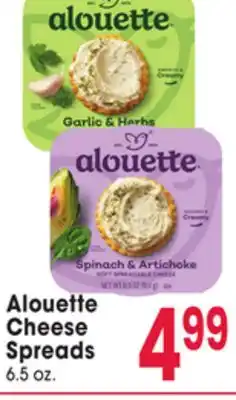 Jewel-Osco Alouette Cheese Spreads offer