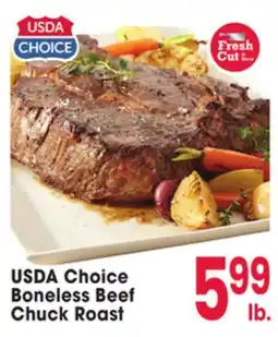 Jewel-Osco USDA Choice Boneless Beef Chuck Roast offer