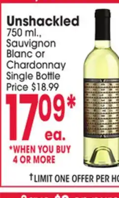 Jewel-Osco Unshackled offer