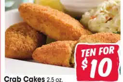 Jewel-Osco Crab Cakes offer