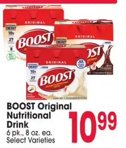 Jewel-Osco BOOST Original Nutritional Drink offer