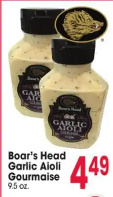 Jewel-Osco Boar's Head Garlic Aioli Gourmaise offer