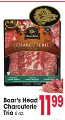 Jewel-Osco Boar's Head Charcuterie Trio offer