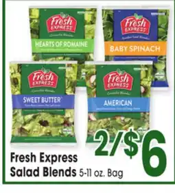 Jewel-Osco Fresh Express Salad Blends offer