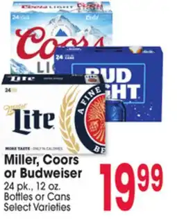 Jewel-Osco Miller, Coors or Budweiser offer