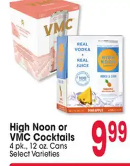 Jewel-Osco High Noon or VMC Cocktails offer
