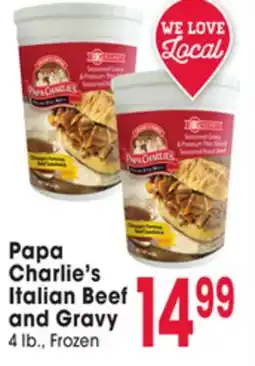 Jewel-Osco Papa Charlie's Italian Beef and Gravy offer