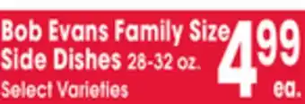 Jewel-Osco Bob Evans Family Size Side Dishes offer