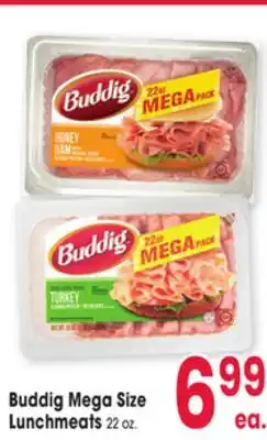 Jewel-Osco Buddig Mega Size Lunchmeats offer