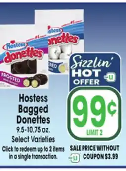 Jewel-Osco Hostess Bagged Donettes offer