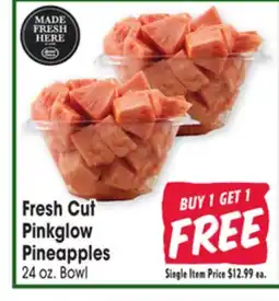 Jewel-Osco Fresh Cut Pinkglow Pineapples offer