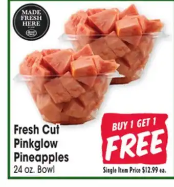 Jewel-Osco Fresh Cut Pinkglow Pineapples offer