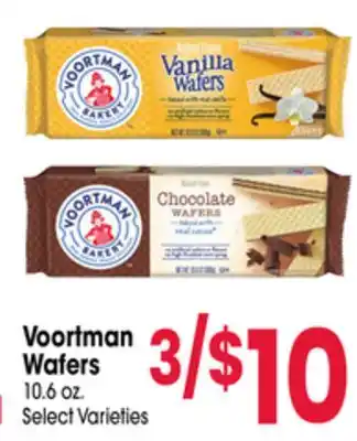 Jewel-Osco Voortman Wafers offer
