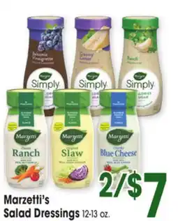Jewel-Osco Marzetti's Salad Dressings offer