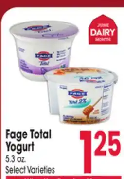 Jewel-Osco Fage Total Yogurt offer