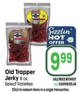 Jewel-Osco Old Trapper Jerky offer