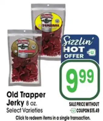Jewel-Osco Old Trapper Jerky offer